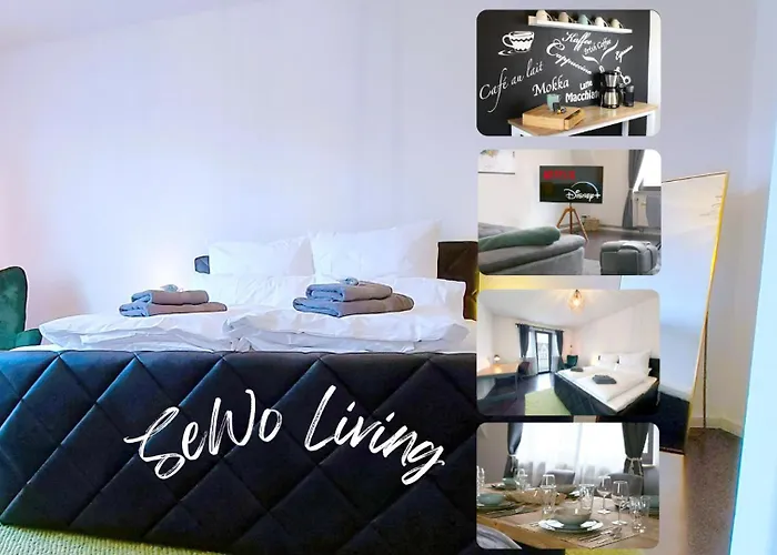 Sewo Fichte, Wohlfuehl-Apartment Mit Balkon In Wiesbaden