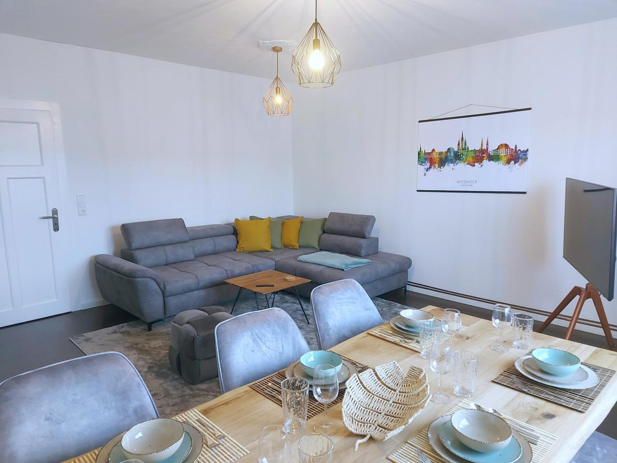Sewo Fichte, Wohlfuehl-apartment Mit Balkon In * Wiesbaden